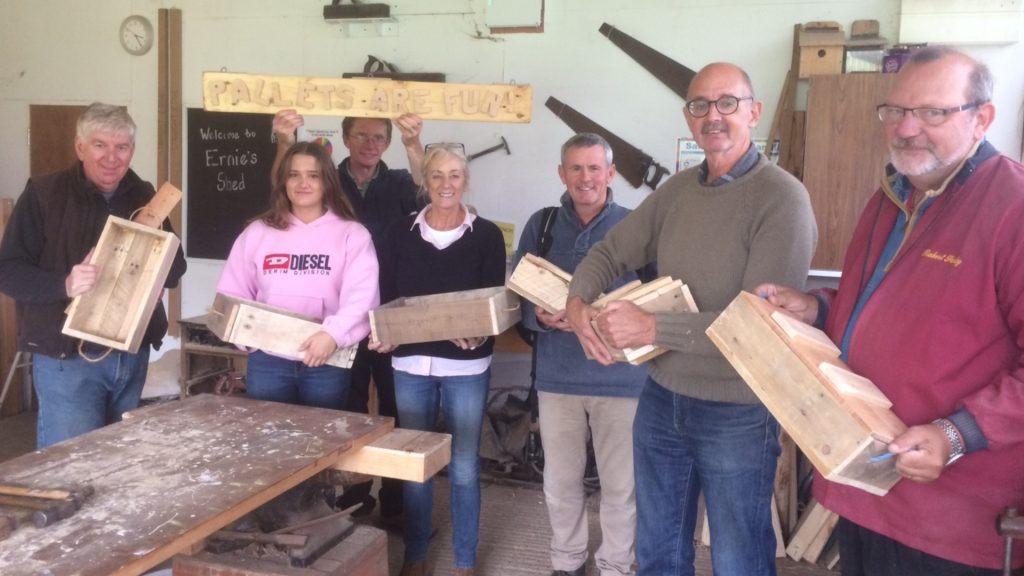 Pallet workshop Cumbria Green Build Festival
