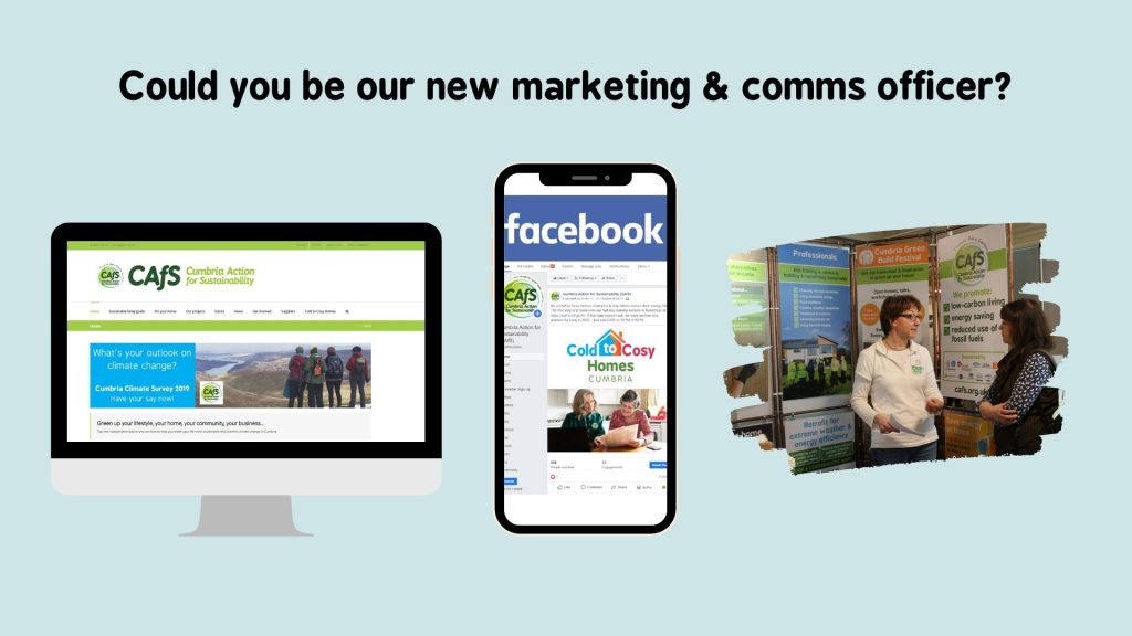 Could you be our new marketing comms officer