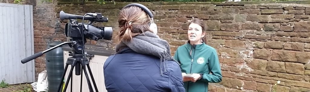 CAfS media TV interview Frankie