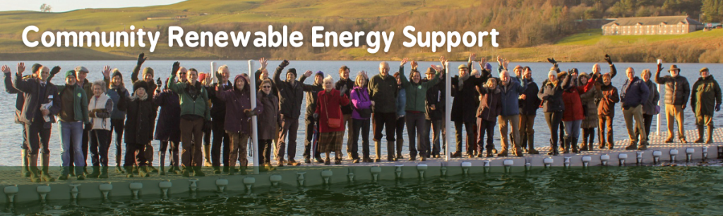 Community Renewable Energy Support web banner