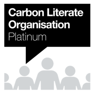 CLO Logo Platinum Close up